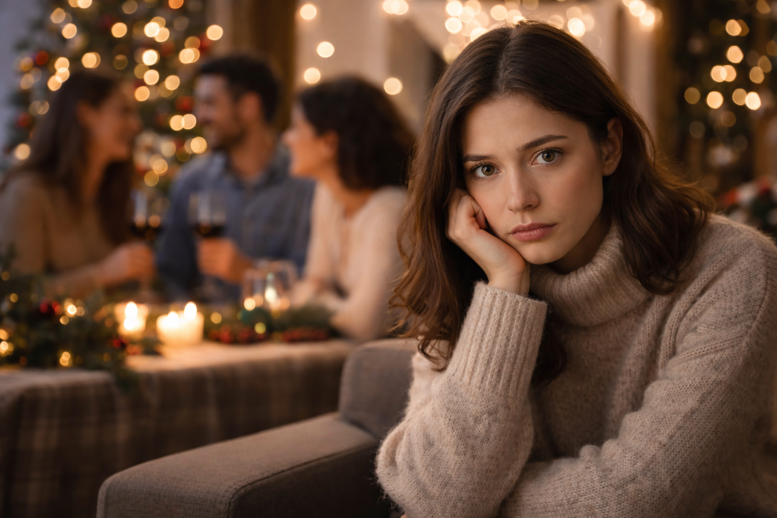 La solitudine nelle festività